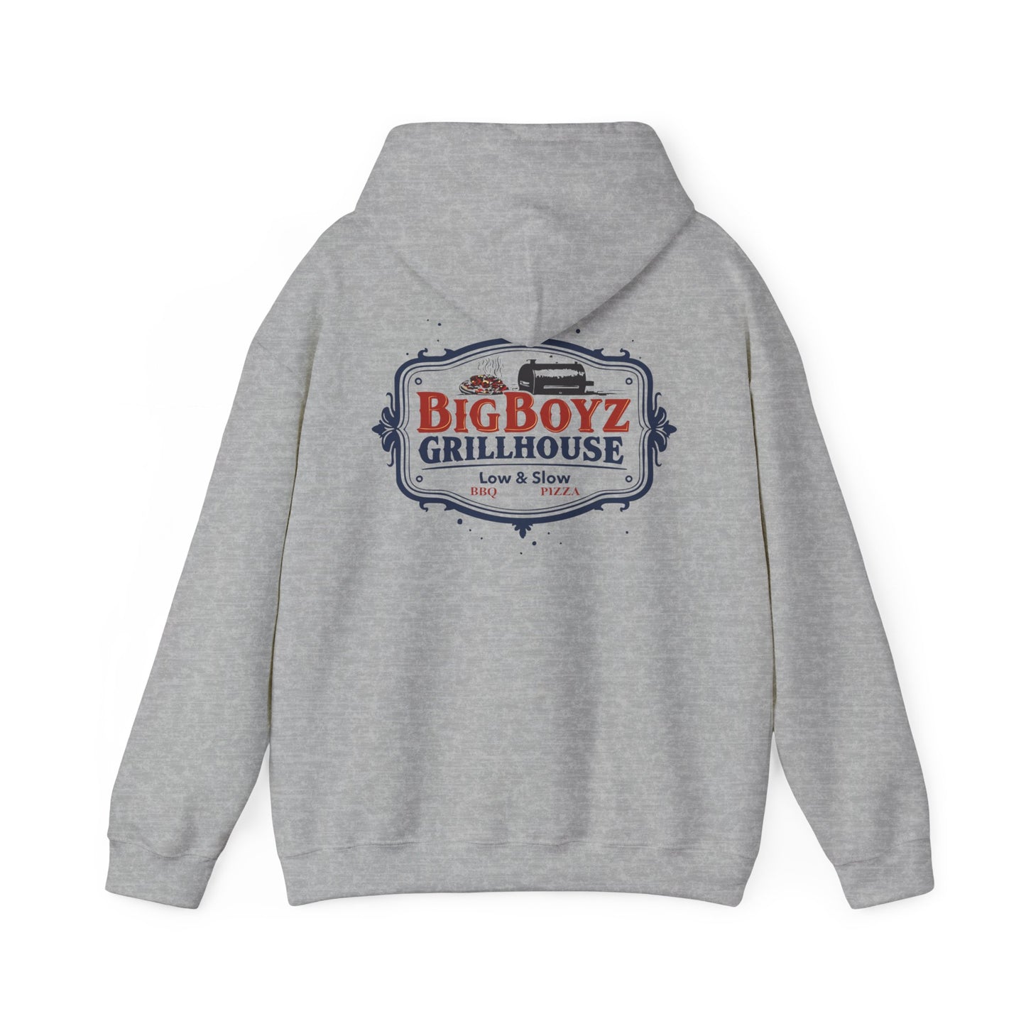Grillhouse Unisex Hooded Sweatshirt - Perfect for BBQ Lovers, Cozy Layer for Cooking, Gift for Foodies, Summer Cookouts, Home Grilling