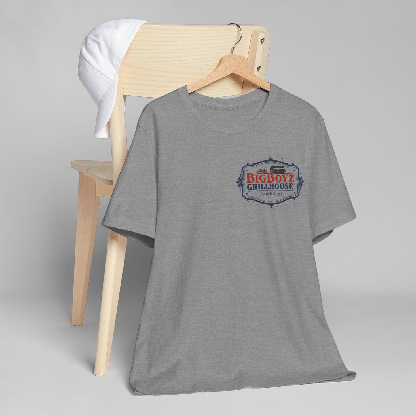 Grillhouse T-Shirt for BBQ Lovers, Summer Cookout Shirt, Father's Day Gift, Unisex Casual Tee, Gift for Grill Master
