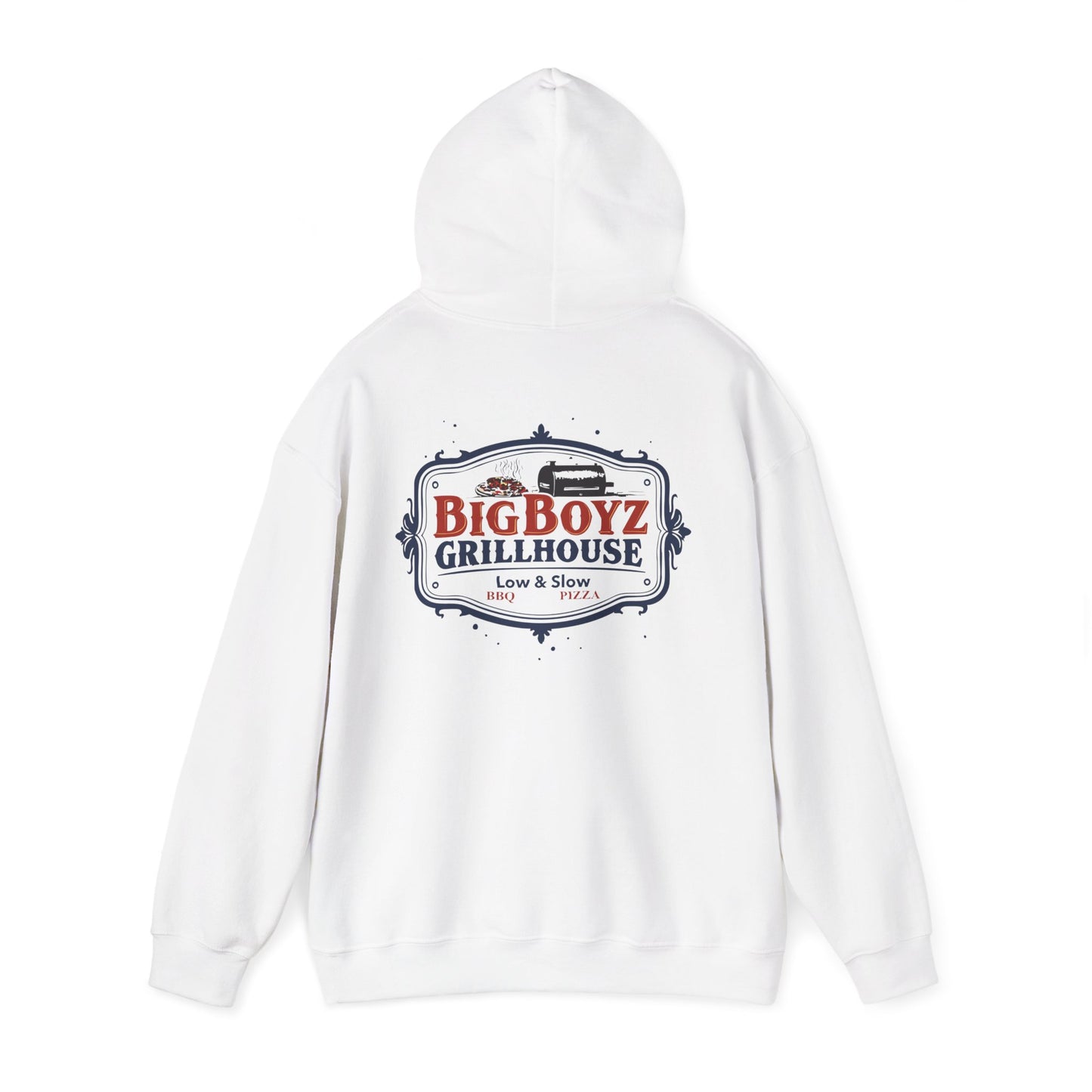 Grillhouse Unisex Hooded Sweatshirt - Perfect for BBQ Lovers, Cozy Layer for Cooking, Gift for Foodies, Summer Cookouts, Home Grilling
