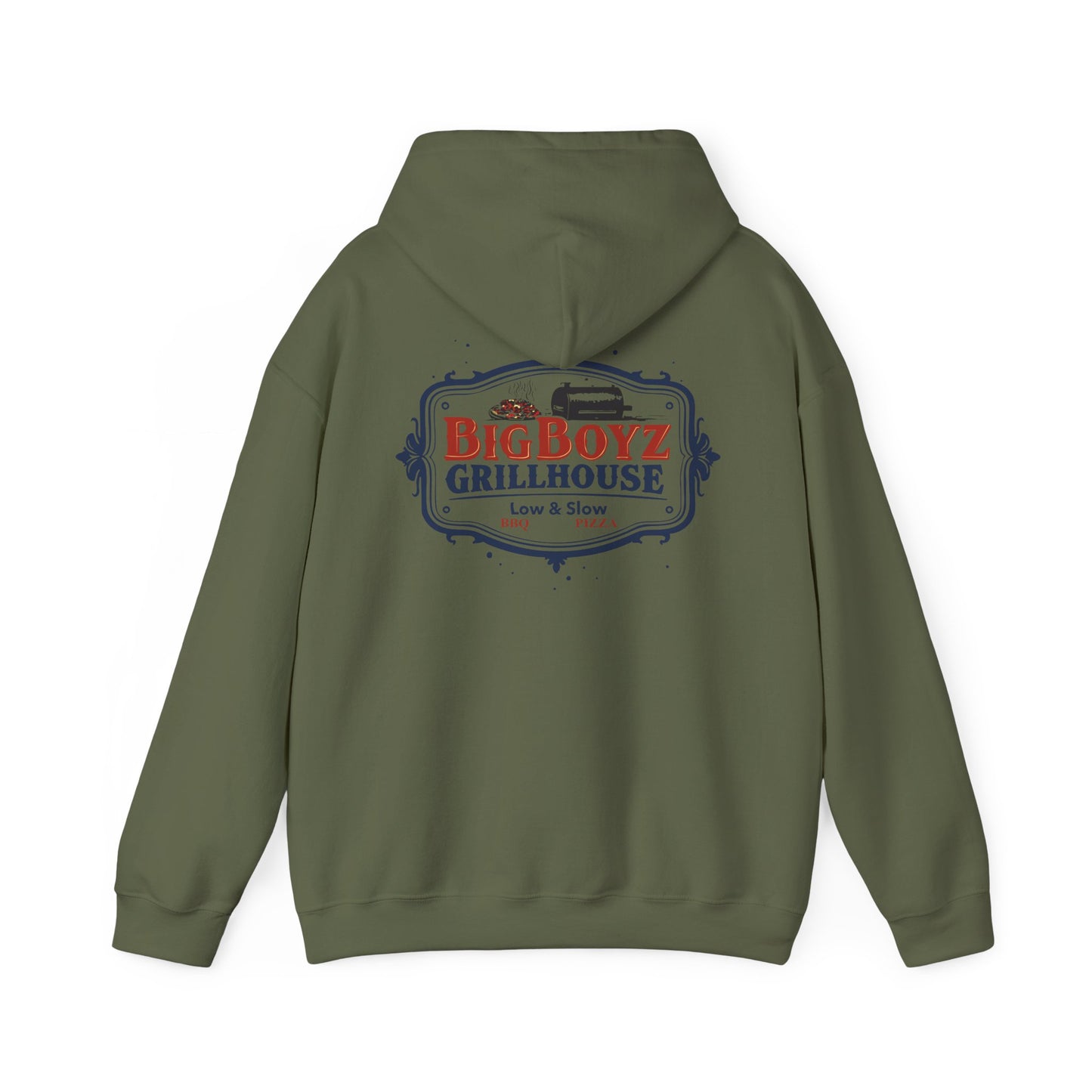 Grillhouse Unisex Hooded Sweatshirt - Perfect for BBQ Lovers, Cozy Layer for Cooking, Gift for Foodies, Summer Cookouts, Home Grilling