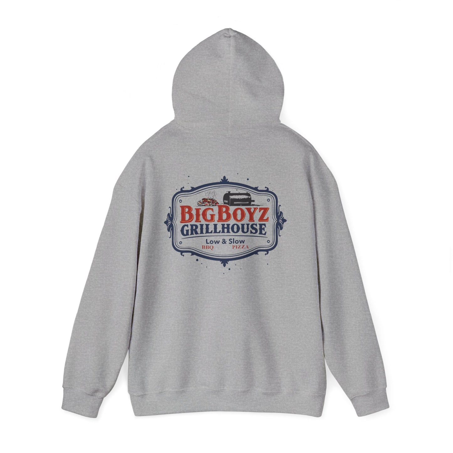 Grillhouse Unisex Hooded Sweatshirt - Perfect for BBQ Lovers, Cozy Layer for Cooking, Gift for Foodies, Summer Cookouts, Home Grilling