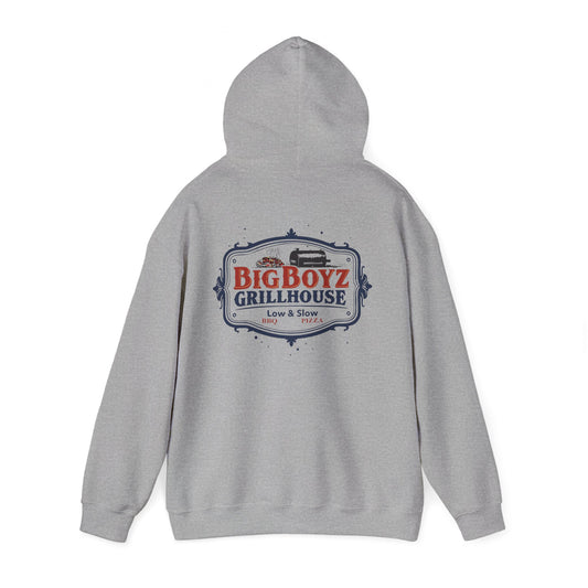 Grillhouse Unisex Hooded Sweatshirt - Perfect for BBQ Lovers, Cozy Layer for Cooking, Gift for Foodies, Summer Cookouts, Home Grilling