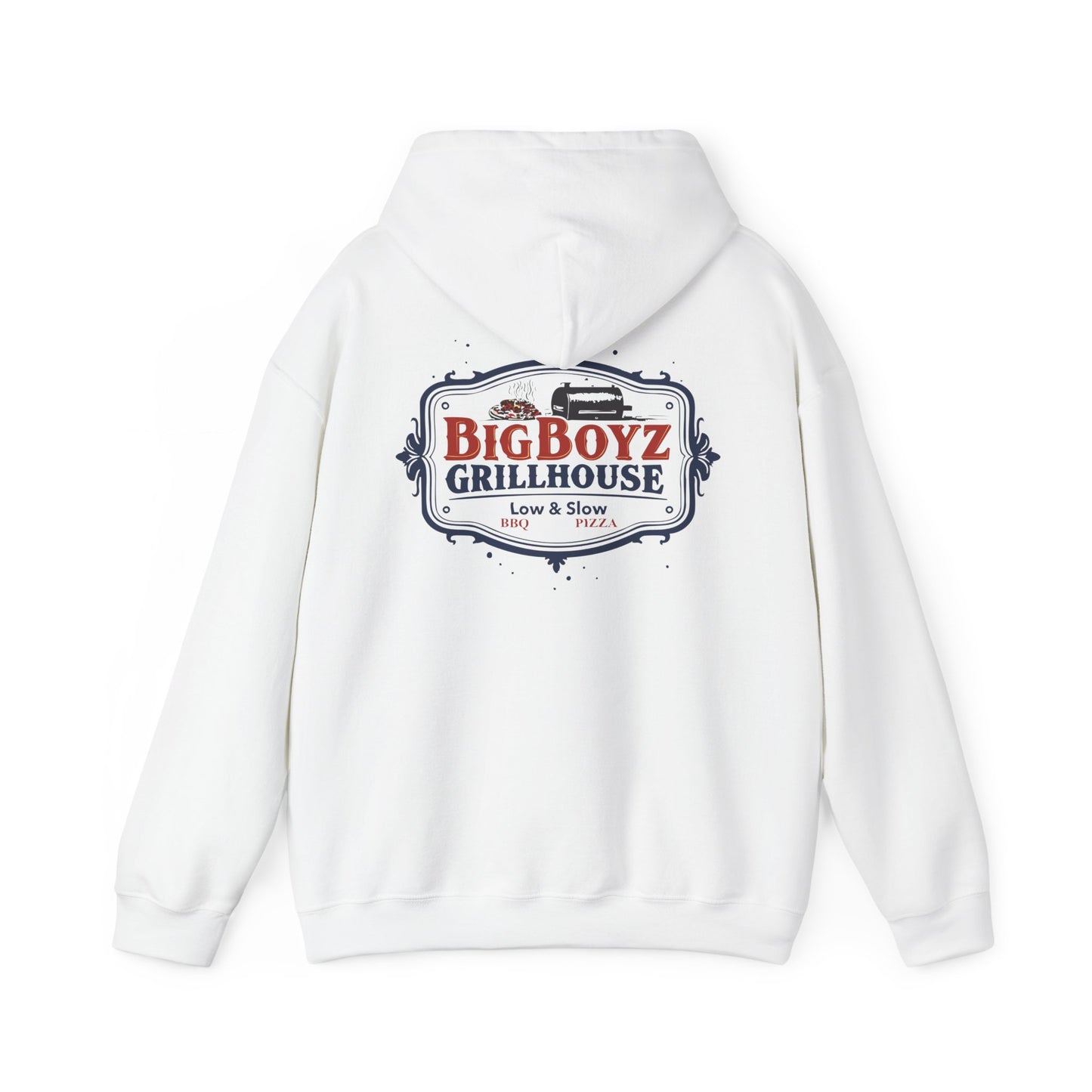 Grillhouse Unisex Hooded Sweatshirt - Perfect for BBQ Lovers, Cozy Layer for Cooking, Gift for Foodies, Summer Cookouts, Home Grilling
